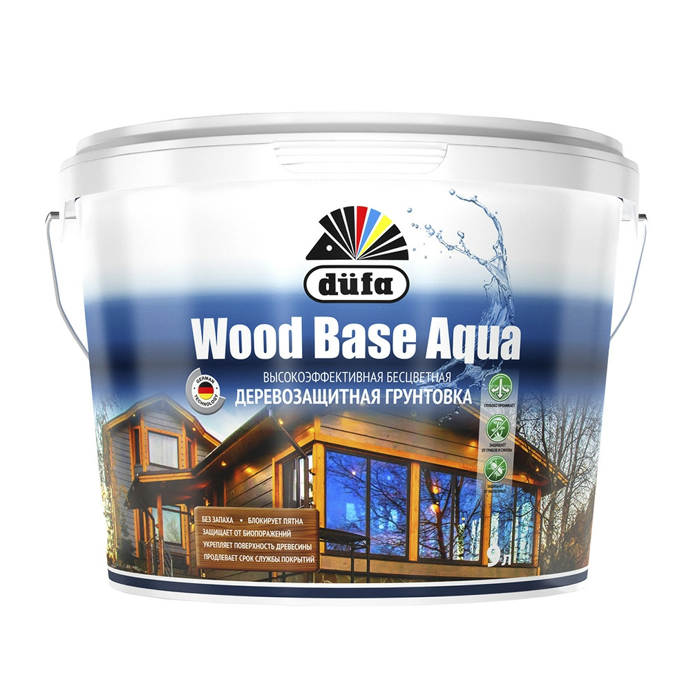 Грунтовка деревозащитная dufa Wood Base Aqua 0,9 л от магазина Бери-Неси.ру