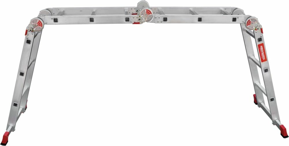 Алюминиевая четырехсекционная профессиональная лестница-трансформер 400 мм NV3320 НОВАЯ ВЫСОТА 4Х3 арт.3320403 от магазина Бери-Неси.ру