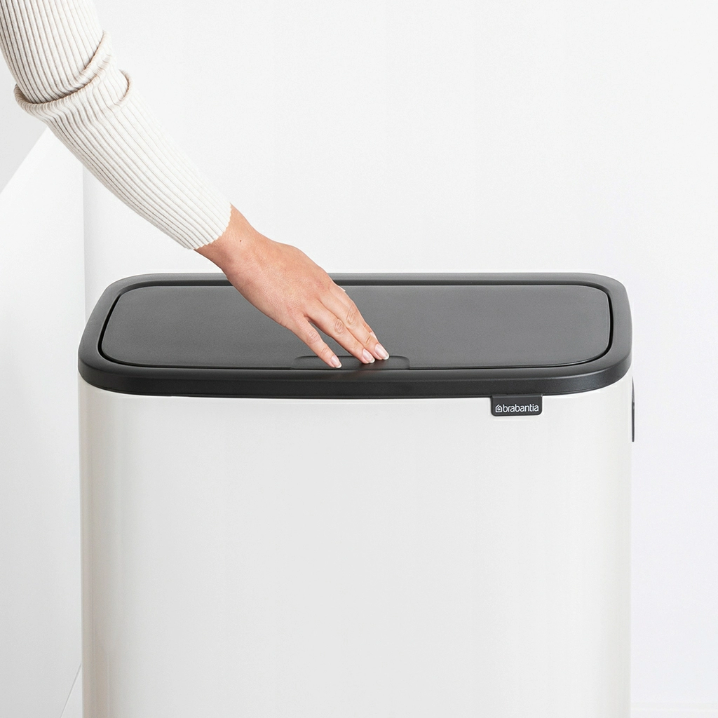 Мусорный бак Touch Bin Bo Hi Brabantia, (60 л), Белый от магазина Бери-Неси.ру