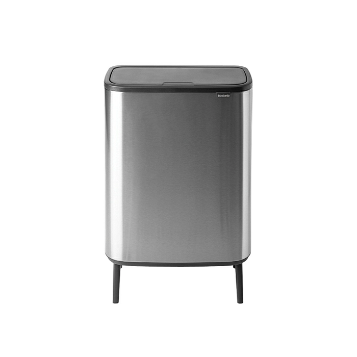 Мусорный бак Touch Bin Bo Hi Brabantia, (60 л), Стальной матовый (FPP) от магазина Бери-Неси.ру