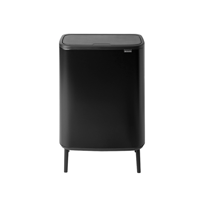 Мусорный бак Touch Bin Bo Hi Brabantia, (60 л), Черный матовый от магазина Бери-Неси.ру