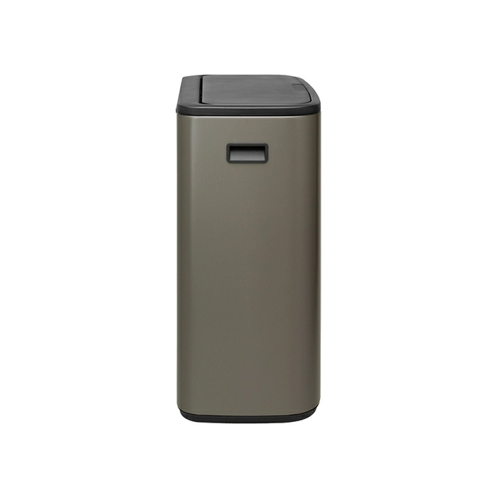 Мусорный бак Touch Bin Bo Brabantia, (2 х 30 л), Платиновый от магазина Бери-Неси.ру