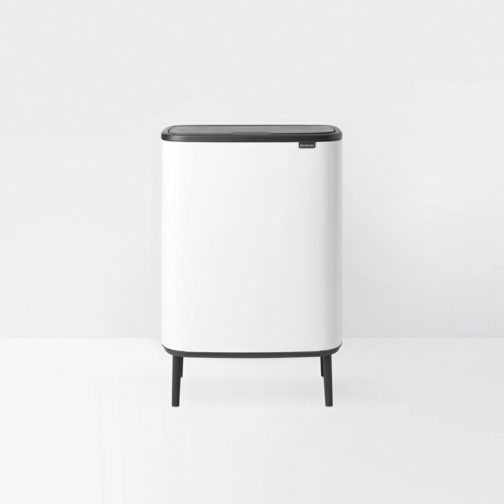 Мусорный бак Touch Bin Bo Hi Brabantia, (60 л), Белый от магазина Бери-Неси.ру