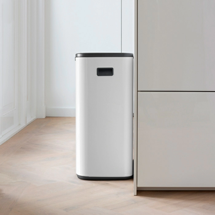 Мусорный бак Touch Bin Bo Brabantia, (60 л), Белый от магазина Бери-Неси.ру