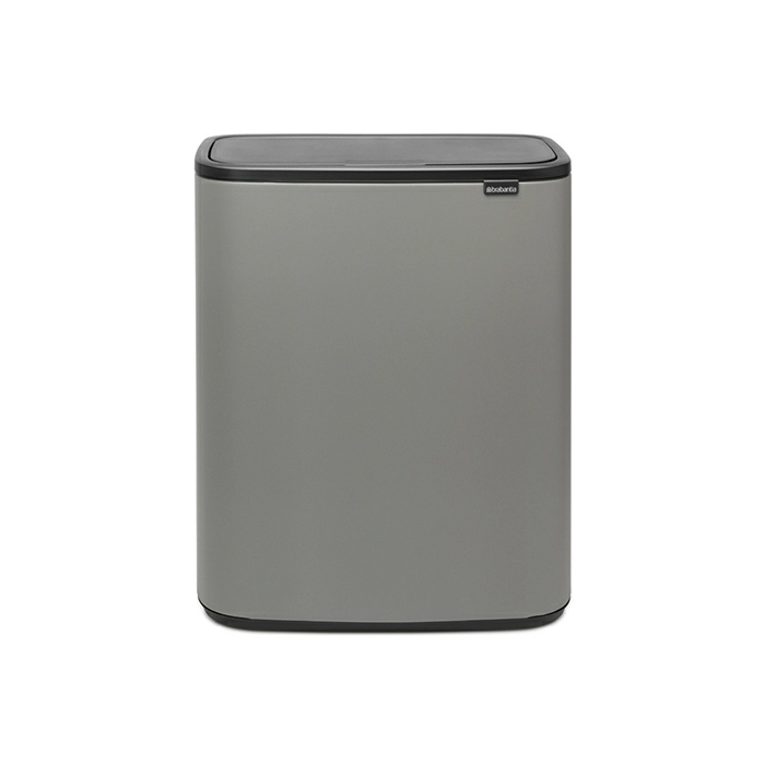 Мусорный бак Touch Bin Bo Brabantia, (60 л), Минерально-серый от магазина Бери-Неси.ру