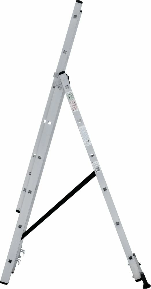 Лестница алюминиевая трехсекционная Новая Высота 3x6 арт. 1230306 от магазина Бери-Неси.ру