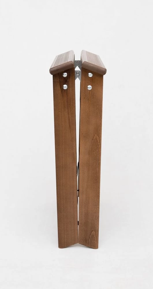 Стремянка двухсторонняя деревянная Hoz-Block Марк 3 ступени Черная (арт. ДДС-3Ч) от магазина Бери-Неси.ру