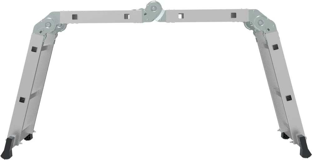 Алюминиевая четырехсекционная лестница-трансформер 400 мм NV1322 НОВАЯ ВЫСОТА 2Х3+2Х4 от магазина Бери-Неси.ру