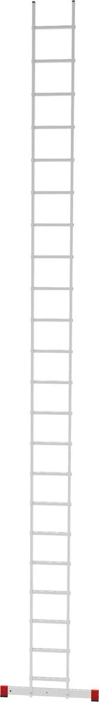 Лестница алюминиевая односекционная приставная полупрофессиональная Новая Высота 1х22 арт. 2210122 от магазина Бери-Неси.ру