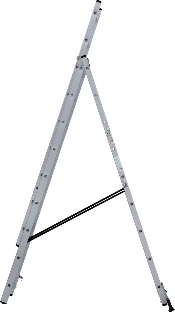 Лестница алюминиевая трехсекционная Новая Высота 3x9 арт. 1230309 от магазина Бери-Неси.ру