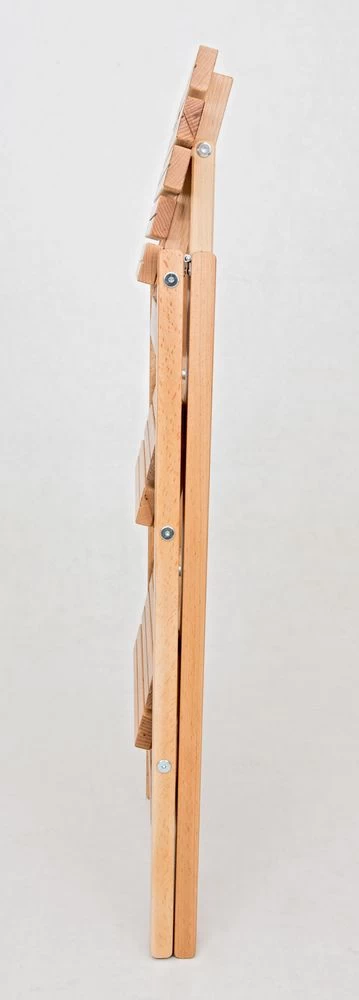 Стремянка-табурет деревянная с широкими ступенями Hoz-Block Микки 2 ступени Белая (арт. СДМТ-2Б) от магазина Бери-Неси.ру