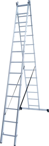 Лестница алюминиевая двухсекционная Новая Высота 2x13