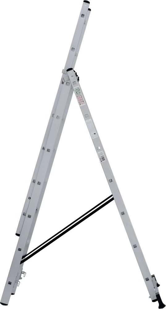 Лестница алюминиевая трехсекционная Новая Высота 3x7 арт. 1230307 от магазина Бери-Неси.ру