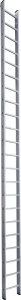 Лестница алюминиевая односекционная приставная профессиональная Новая Высота 1х21 арт. 3210121