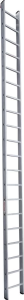 Лестница алюминиевая односекционная приставная профессиональная Новая Высота 1х20 арт. 3210120