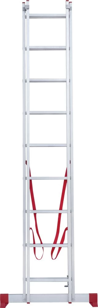 Лестница алюминиевая двухсекционная полупрофессиональная Новая Высота 2x9 арт. 2220209 от магазина Бери-Неси.ру