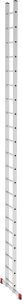 Лестница алюминиевая односекционная приставная полупрофессиональная Новая Высота 1х21 арт. 2210121