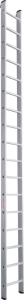 Лестница алюминиевая односекционная приставная профессиональная Новая Высота 1х17 арт. 3210117