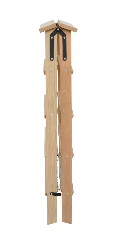 Стремянка двухсторонняя деревянная со ступенями Hoz-Block Штукатур 2x5 ступеней (арт. СДДШ-5) от магазина Бери-Неси.ру