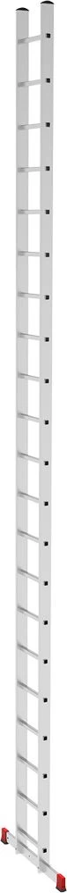 Лестница алюминиевая односекционная приставная полупрофессиональная Новая Высота 1х21 арт. 2210121 от магазина Бери-Неси.ру